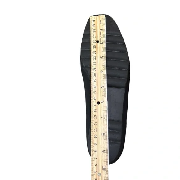 Peter Kaiser Stretch Loafers Scalloped Bottom Casual Comfy Women’s 6.5 Black - Picture 12 of 13